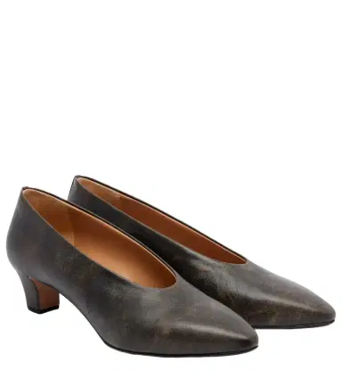 Calvin Klein Collection Bri leather pumps | Thumbnail 1