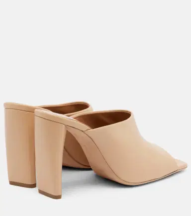 Calvin Klein Collection Palma leather mules | Thumbnail 4