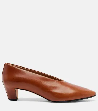 Calvin Klein Collection Bri leather pumps | Thumbnail 2