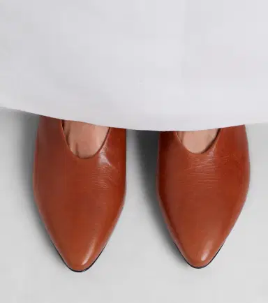 Calvin Klein Collection Bri leather pumps | Thumbnail 6