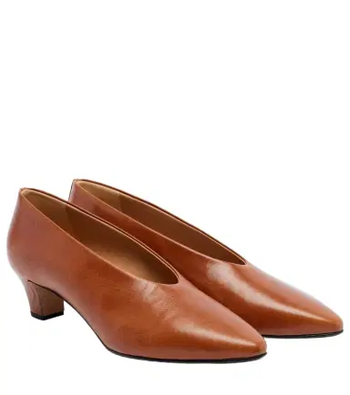 Calvin Klein Collection Bri leather pumps | Thumbnail 1