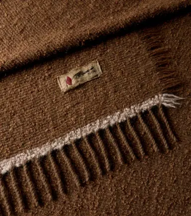 The House of Lyria Garison alpaca, wool, and cashmere throw | Thumbnail 4