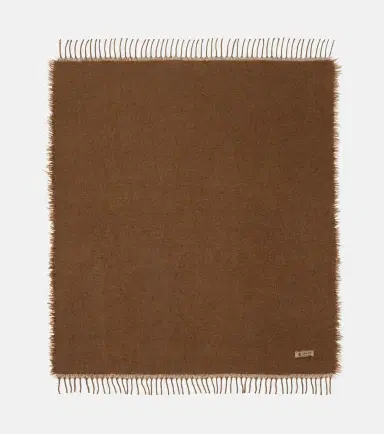 The House of Lyria Garison alpaca, wool, and cashmere throw | Thumbnail 6