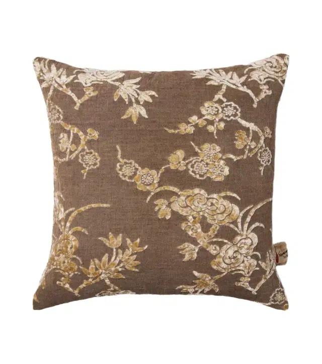 The House of Lyria Cotognastro cotton and linen-blend cushion