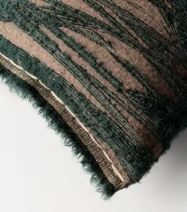 The House of Lyria Abibo mohair, cotton, and wool-blend cushion | Thumbnail 2