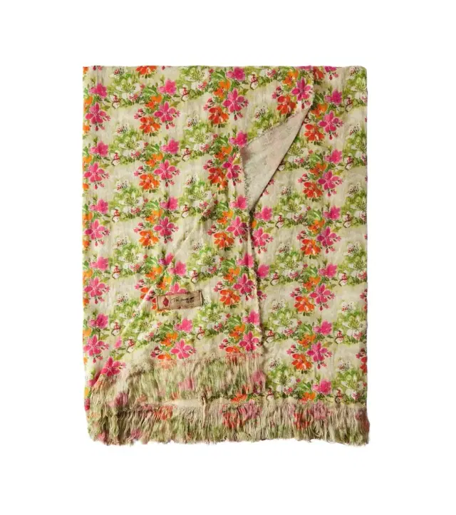 The House of Lyria Tormento floral linen tablecloth