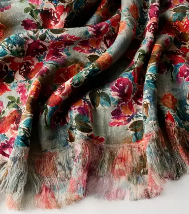 The House of Lyria Tormento floral linen tablecloth | Thumbnail 2