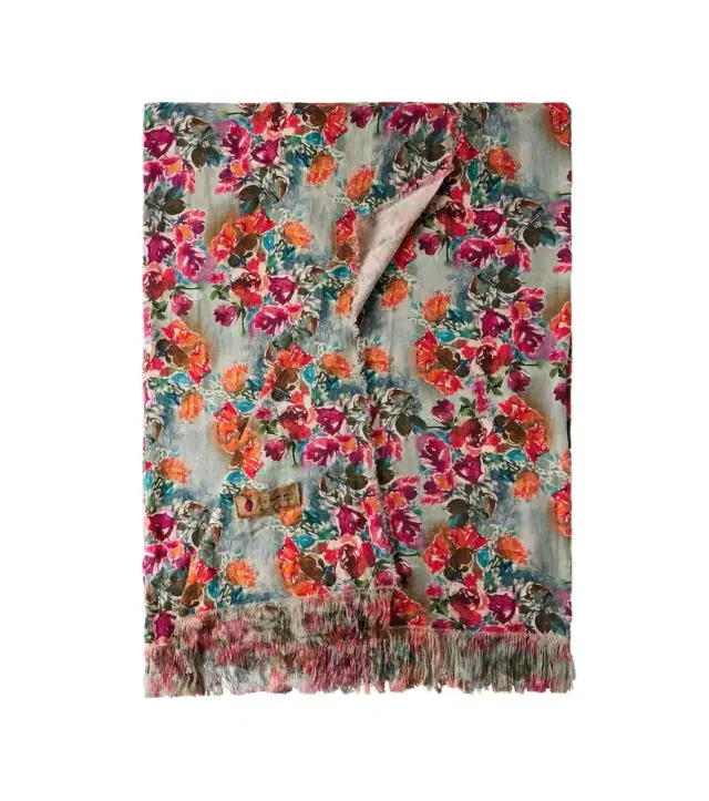 The House of Lyria Tormento floral linen tablecloth
