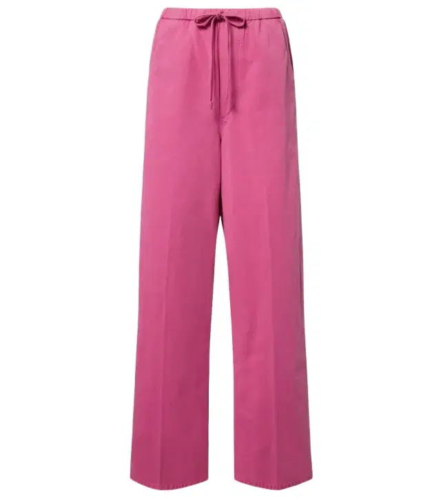 Citizens of Humanity Aurora cotton and linen wide-leg pants