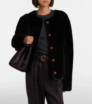 Blazé Milano Blazé Milano Gliss shearling jacket | Thumbnail 2