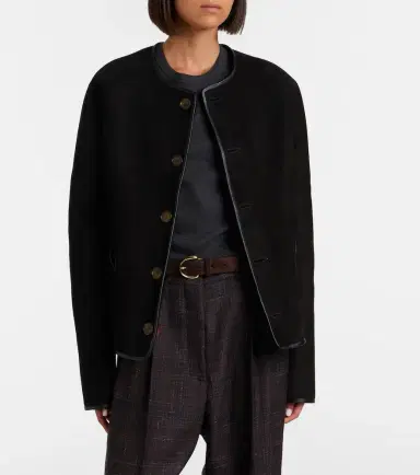 Blazé Milano Blazé Milano Gliss shearling jacket | Thumbnail 6