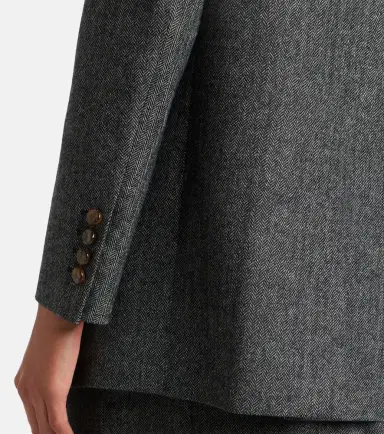 Blazé Milano Blazé Milano Everyday herringbone wool-blend blazer | Thumbnail 3 Blazé Milano Blazé Milano Everyday herringbone wool-blend blazer | Thumbnail 3