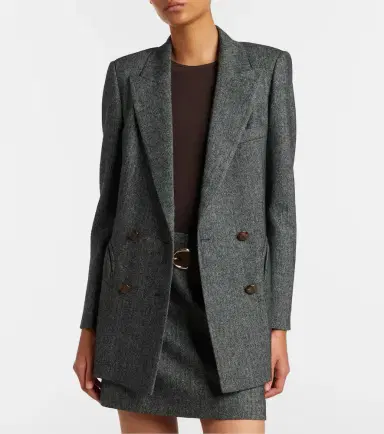 Blazé Milano Blazé Milano Everyday herringbone wool-blend blazer | Thumbnail 7 Blazé Milano Blazé Milano Everyday herringbone wool-blend blazer | Thumbnail 7