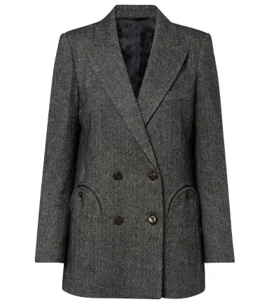 Blazé Milano Blazé Milano Everyday herringbone wool-blend blazer | Thumbnail 1 Blazé Milano Blazé Milano Everyday herringbone wool-blend blazer | Thumbnail 1