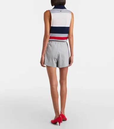 Versace Logo cotton jersey shorts | Thumbnail 3 Versace Logo cotton jersey shorts | Thumbnail 3