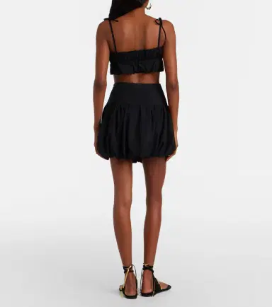 Faithfull Saskia cotton miniskirt | Thumbnail 3 Faithfull Saskia cotton miniskirt | Thumbnail 3