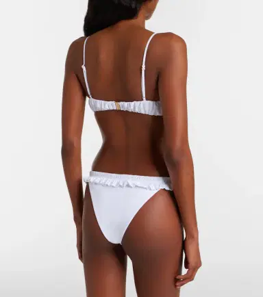 Faithfull Esterel ruffled bikini bottoms | Thumbnail 3