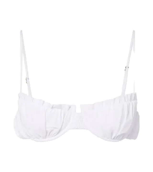 Esterel ruched bikini top