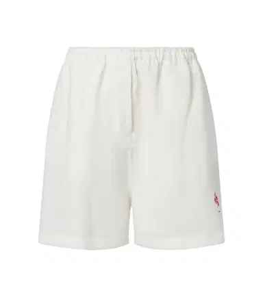 Prada Embroidered linen shorts | Thumbnail 1 Prada Embroidered linen shorts | Thumbnail 1