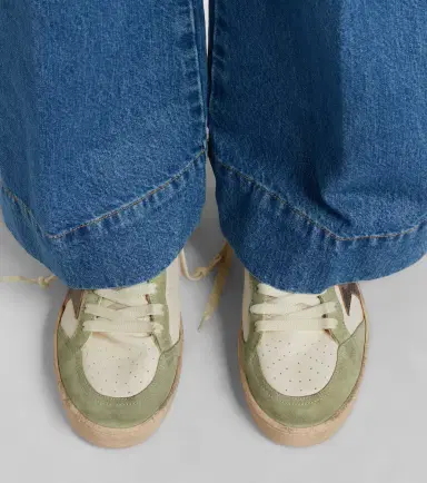 Golden Goose Ball Star suede-trimmed leather sneakers | Thumbnail 6 Golden Goose Ball Star suede-trimmed leather sneakers | Thumbnail 6