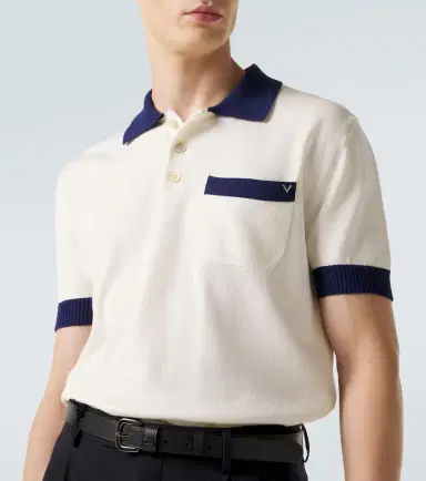 Valentino VGold cotton polo shirt | Thumbnail 5 Valentino VGold cotton polo shirt | Thumbnail 5