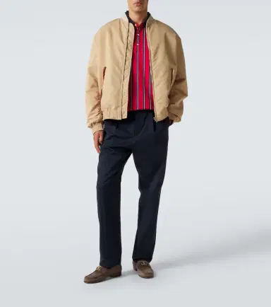Valentino VLogo striped polo shirt | Thumbnail 2