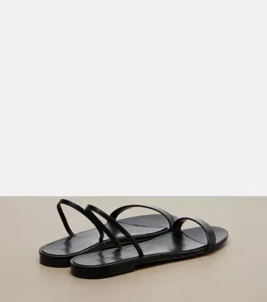 The Row Ella leather sandals | Thumbnail 2
