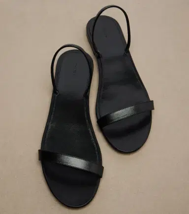 The Row Ella leather sandals | Thumbnail 3