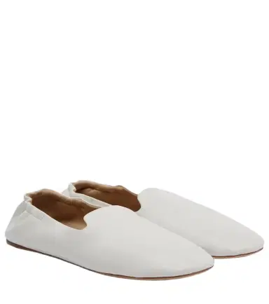 The Row Casa leather slippers | Thumbnail 1