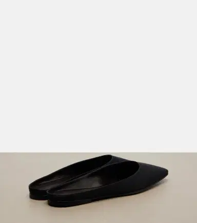 The Row June satin mules | Thumbnail 3