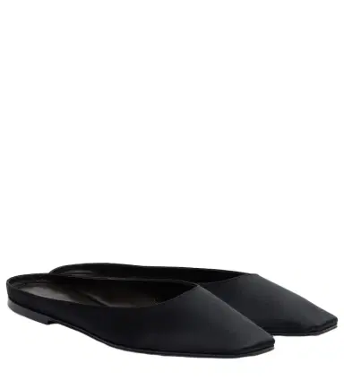 The Row June satin mules | Thumbnail 1