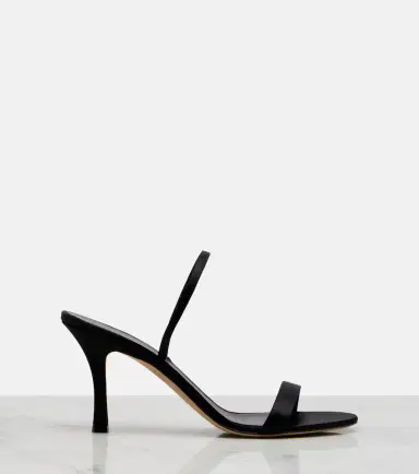 The Row Ella satin slingback sandals | Thumbnail 4