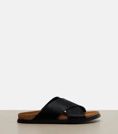 The Row Cross calf hair sandals | Thumbnail 4