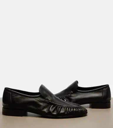 The Row Soft leather loafers | Thumbnail 3