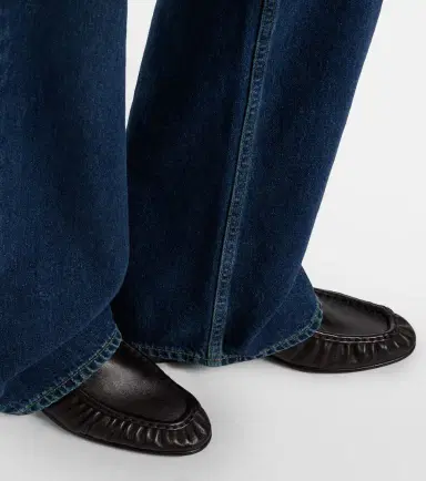 The Row Soft leather loafers | Thumbnail 5