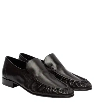 The Row Soft leather loafers | Thumbnail 1