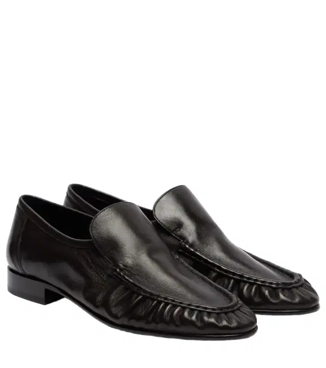 Soft leather loafers