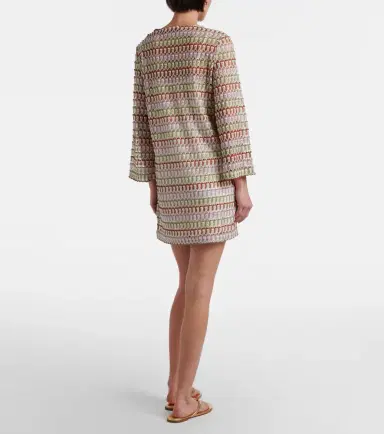 Veronica Beard Novien crochet minidress | Thumbnail 3 Veronica Beard Novien crochet minidress | Thumbnail 3
