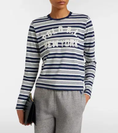 Polo Ralph Lauren Printed striped cotton T-shirt | Thumbnail 3