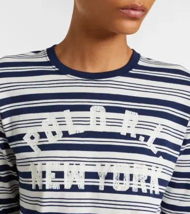 Polo Ralph Lauren Printed striped cotton T-shirt | Thumbnail 6