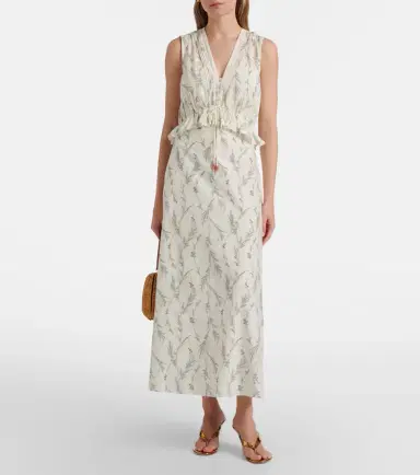 Veronica Beard Ollian cotton and silk voile minidress | Thumbnail 5 Veronica Beard Ollian cotton and silk voile minidress | Thumbnail 5