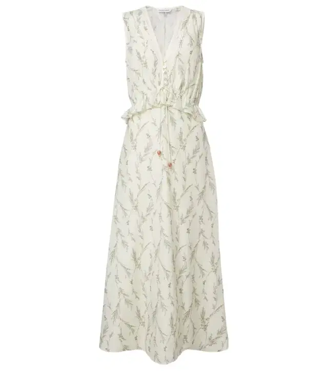Veronica Beard Ollian cotton and silk voile minidress
