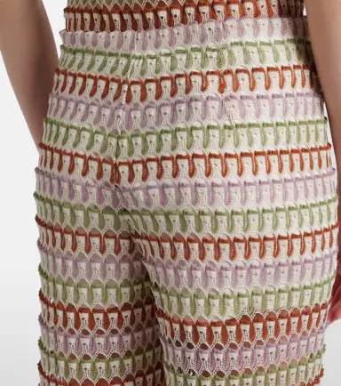 Veronica Beard Fatima crochet wide-leg pants | Thumbnail 3