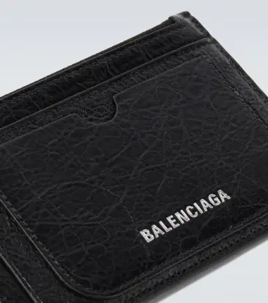 Balenciaga Leather card holder | Thumbnail 3 Balenciaga Leather card holder | Thumbnail 3