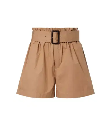 Saint Laurent Belted cotton shorts | Thumbnail 1 Saint Laurent Belted cotton shorts | Thumbnail 1
