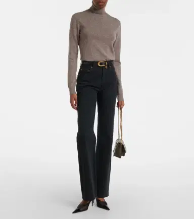 Saint Laurent Cashmere turtleneck sweater | Thumbnail 3