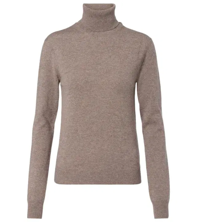 Cashmere turtleneck sweater