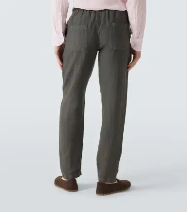 FEDELI Linen straight pants | Thumbnail 4