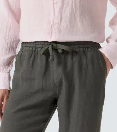 FEDELI Linen straight pants | Thumbnail 5