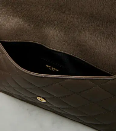 Saint Laurent Paris leather clutch | Thumbnail 4